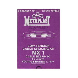 MX1 -Metaplast  1.5mm-4mm Joint Kit Slimline Range