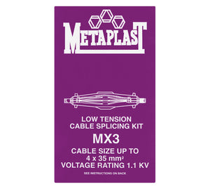 MX3 -Metaplast  16mm-35mm Joint Kit Slimline Range